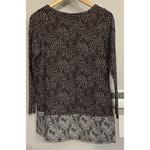 J Jill Top‎ Pima Cotton Modal Blend Tunic Pullover Womens XS Petite - Picture 1 of 8